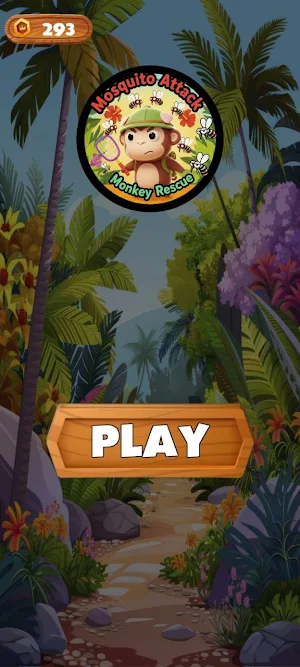 Mosquito Attack Monkey Rescue Screenshot 0