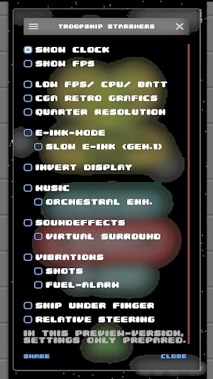 Troopship Stars Space Shooter Screenshot 1