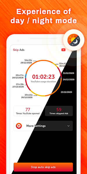 Skip ads for video stream: ad blocker & ad cleaner Screenshot 0