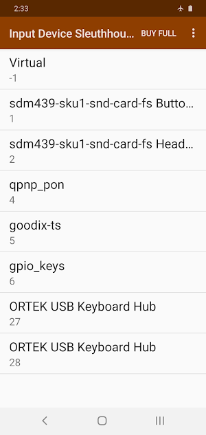 Input Device Sleuthhound Lite Screenshot 2
