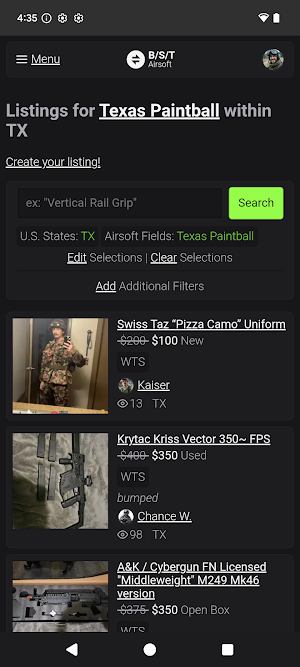 BST Airsoft Screenshot 2