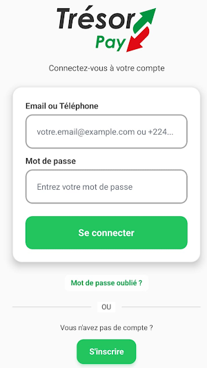 TresorPay Screenshot 1