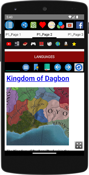Map of Ghana Screenshot 2