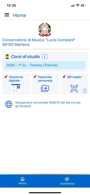 Student Card ISIDATA Screenshot 1
