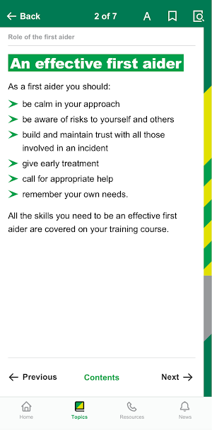 SJA First Aid Fast Screenshot 0