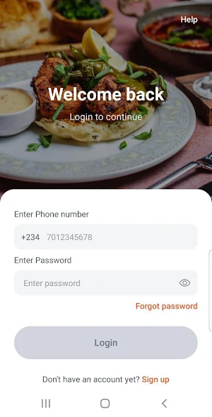 Ryde9ja Restaurant Screenshot 0
