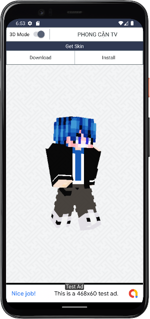 Phong Cận Tv Skins Minecraft Screenshot 3