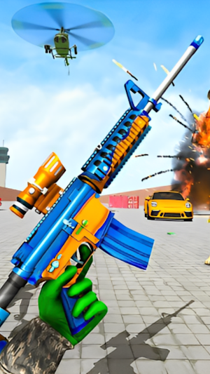 Commando Gun Fire Critical Ops Screenshot 2