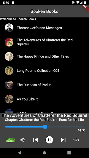 Spoken Books Pro Screenshot 1