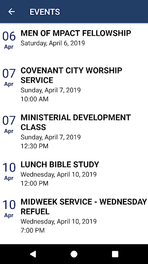 Covenant City Church Screenshot 3