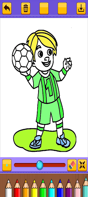 Football Coloring Screenshot 3