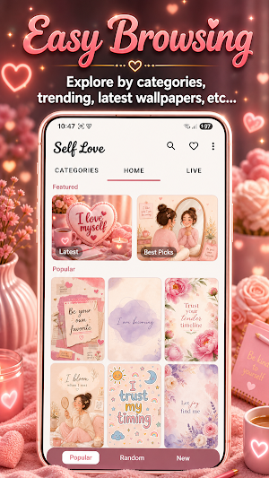 Self Love Quotes Wallpapers Screenshot 3