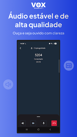 Vox Softphone Mobile Screenshot 1