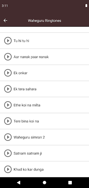 Waheguru Ringtones Screenshot 1