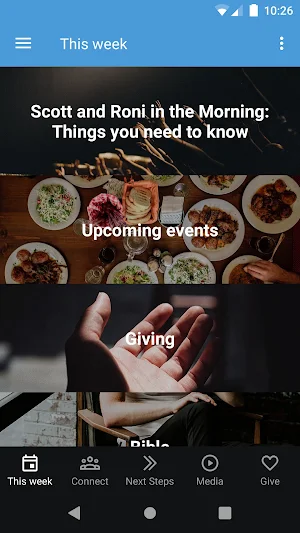 Crosswinds Church NC Screenshot 0