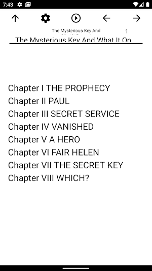 Book, The Mysterious Key And W Screenshot 0
