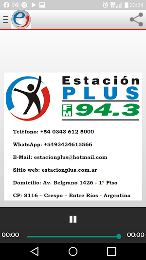 Fm Estación Plus 94.3 MHz Screenshot 1