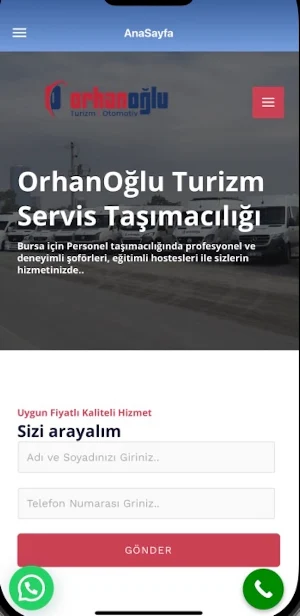 Orhanoglu Mobil App Screenshot 1