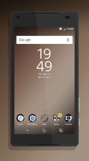 chocolate | Xperia™ Theme Screenshot 0