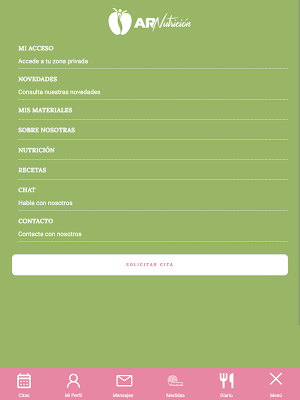AR Nutrición Screenshot 3