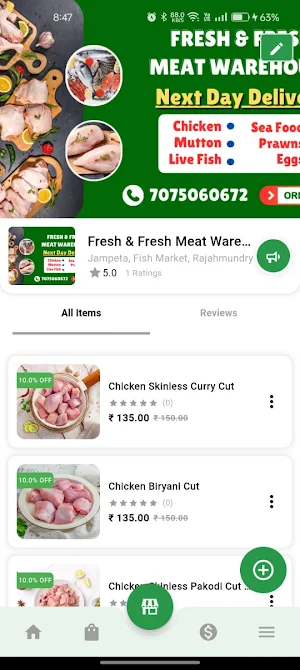 Fresh & Fresh Store Screenshot 1