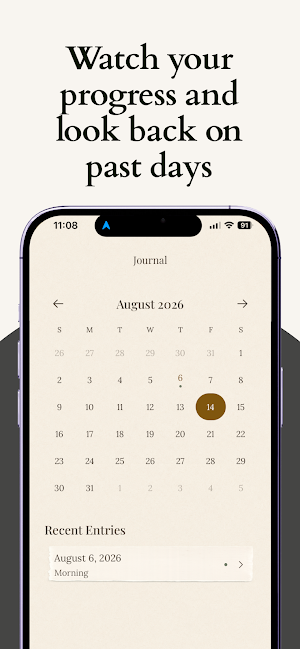 Five Minute Journal Daily App Screenshot 3
