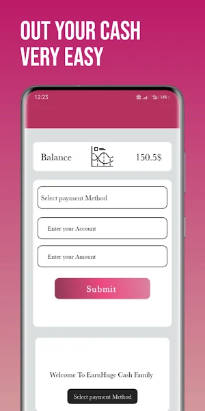 EarnHuge Cash - Easily Earning Screenshot 3