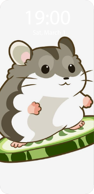 Hamster Live Wallpaper Paralla Screenshot 2