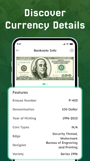 Banknote Identifier- Worldwide Screenshot 2