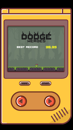 Dodge Heroes : Offline Mini Game Screenshot 1