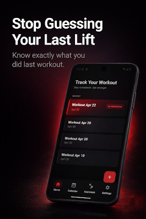 Track Your Lifts Build Muscle Screenshot 0