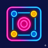Neon Carrom