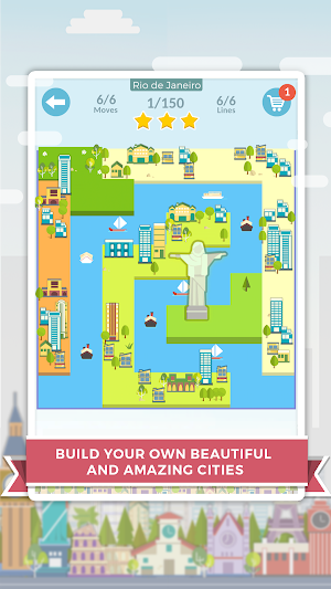 City Lines Puzzle Screenshot 1