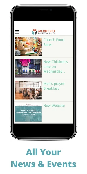 Monterey Baptist Church Screenshot 2