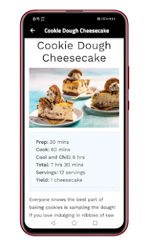 no bake cookies - shortbread Screenshot 1