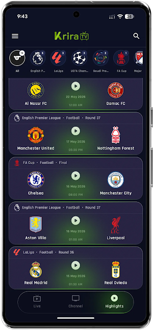 Krira TV : Live Sports Screenshot 0