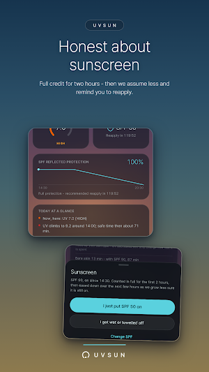 UVSun: UV Index & Sunscreen Screenshot 3