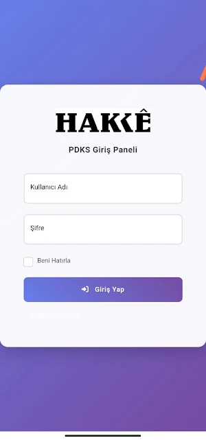 Hakke PDKS Screenshot 0
