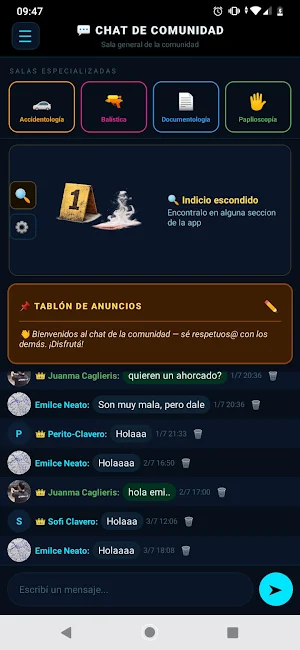 Universo Forense Screenshot 3