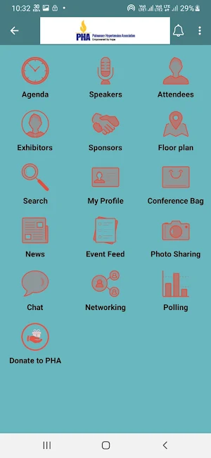 PHA Events Screenshot 1