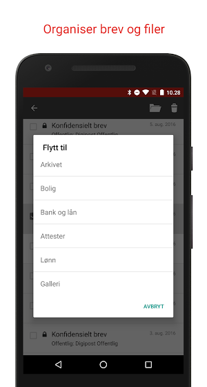 Digipost Screenshot 3
