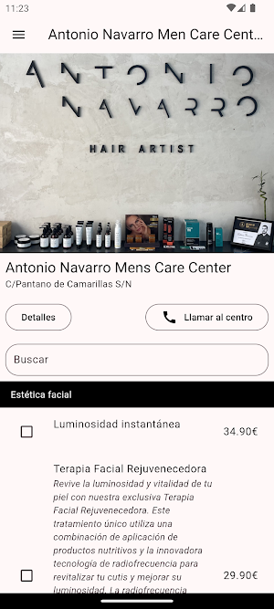 Antonio Navarro Men Care Screenshot 0