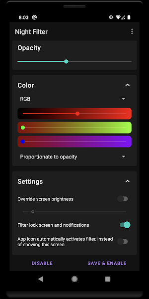Night Filter Screenshot 3