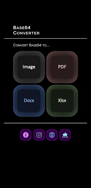 Base64 Converter Screenshot 0