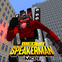 Mecha Speaker Man Mod for MCPE