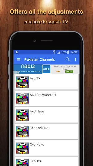 TV Pakistan Channel Data Screenshot 0