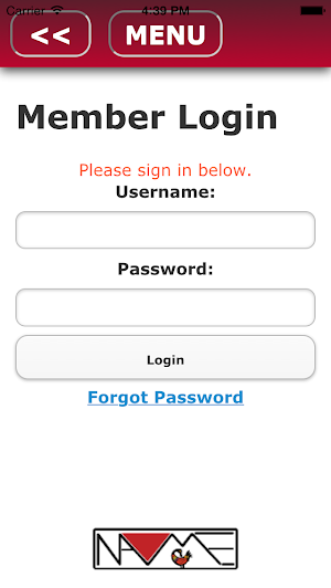 NAME Conference Screenshot 2