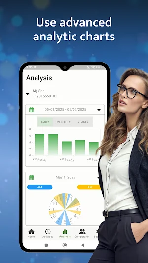 lmo: chat & call stats Screenshot 3