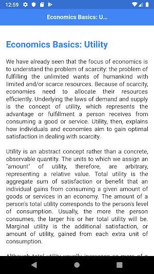 Economics Screenshot 3
