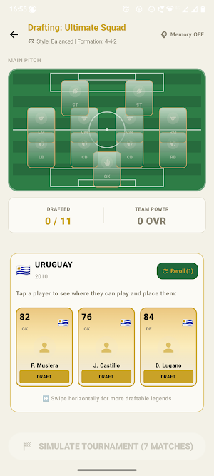 Seven To Zero: Soccer Draft Screenshot 2